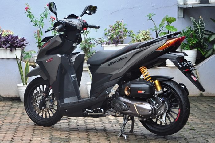 84+ Gambar Vario 150 Modifikasi Hitam For FREE - MyWeb