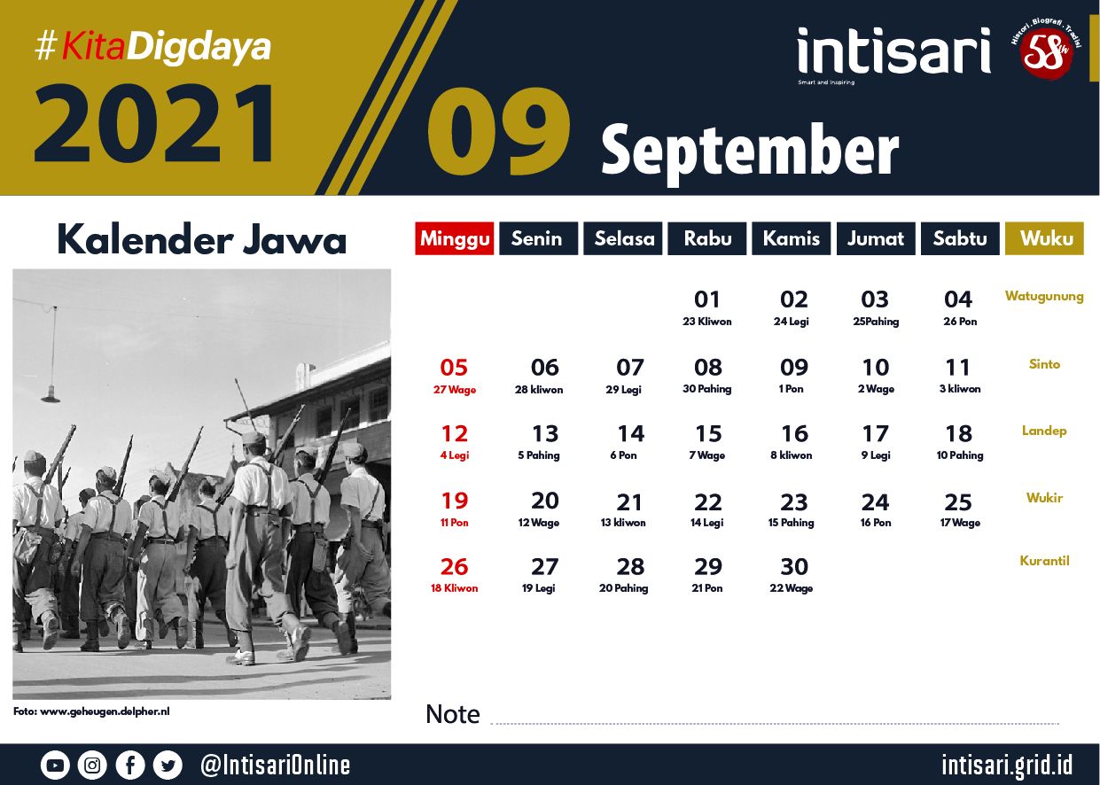 September kalender 2021 bulan Kalender Bulan