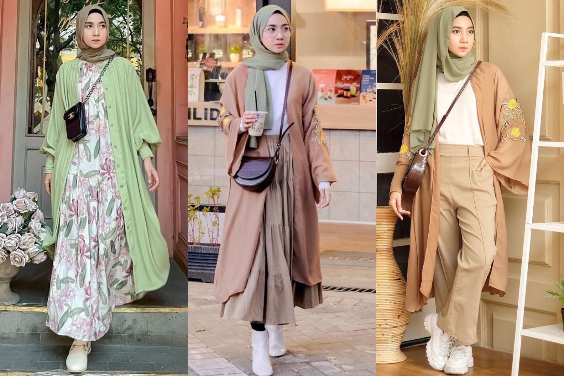 Ootd hijab outer top