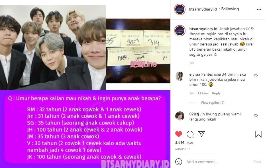 Umur jin bts sekarang 2021