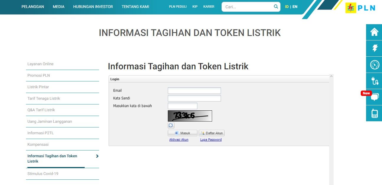 Cara cek tagihan listrik tanpa aplikasi