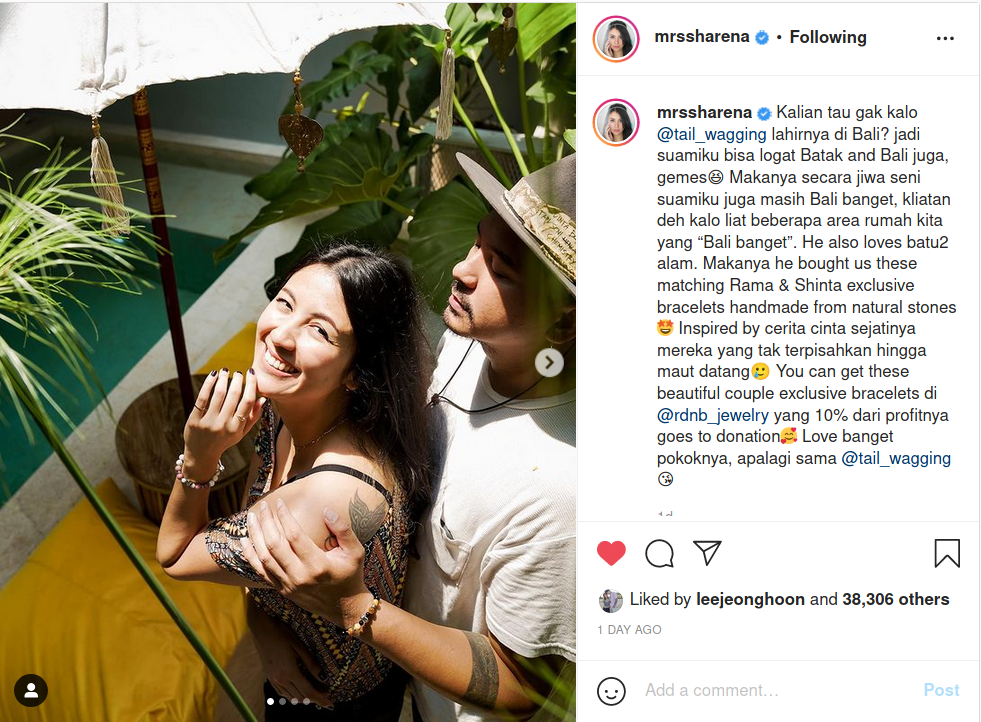 Sosok Sang Suami Diungkap Sharena Gunawan Penuh Budaya Arti Nama Ryan Delon Yang Ternyata Bermakna Raja Yang Setia