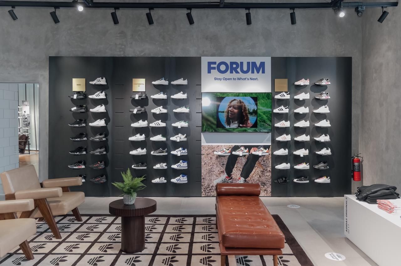 Adidas brand core store sales
