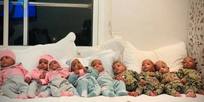 wanita ini pecahkan rekor dunia setelah melahirkan bayi kembar sembilan 5 bayi perempuan dan 4 bayi laki laki semua halaman suar