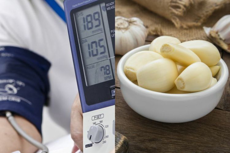 Cara menurunkan tekanan darah tinggi dengan bawang putih