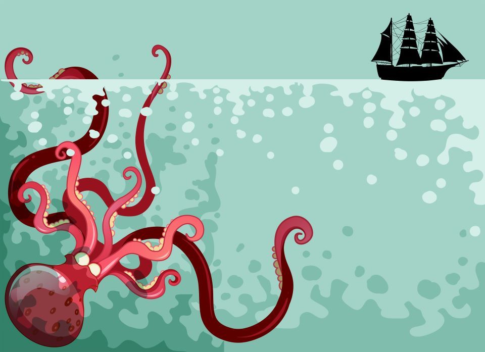 Mengenal Kraken, Makhluk Mitologi Raksasa yang Ditakuti Para Pelaut  #MendongenguntukCerdas - Semua Halaman - Bobo