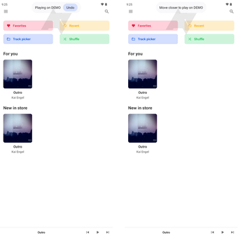 Tangkapan layar fitur MTTT yang disebut akan memudahkan transfer file dengan ketukkan di Android 13