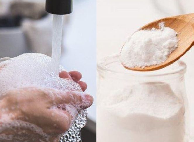 Sabun Cuci dan Baking Soda