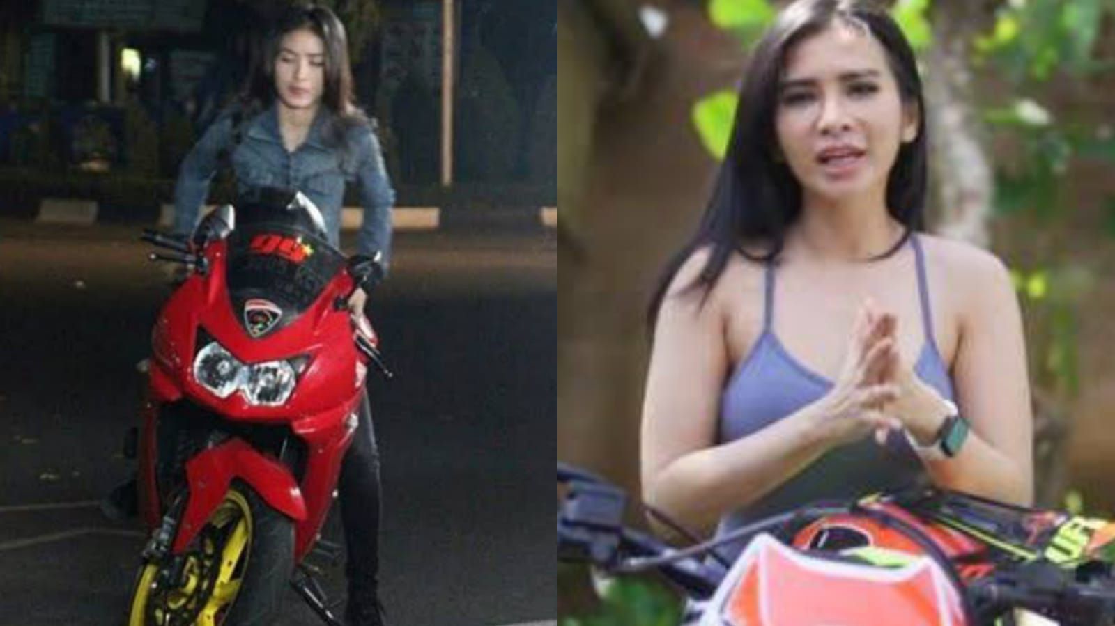 Adu Cantik Natasha Wilona Vs Maria Vania Bareng Motor, Bikers Dukung Siapa?  - Semua Halaman - Motorplus