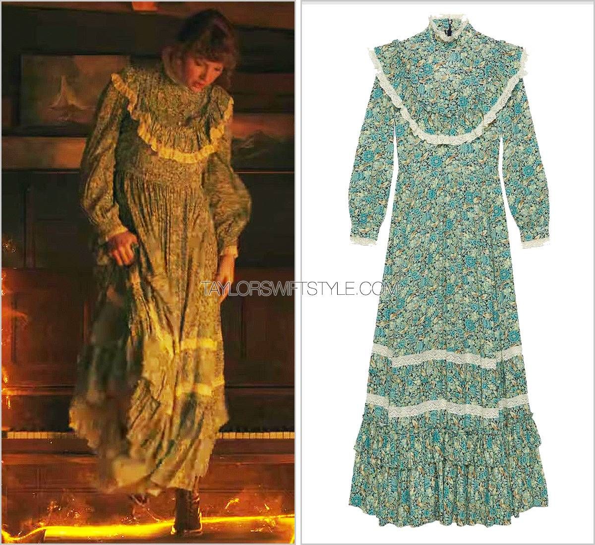 Dress hijau Taylor Swift yang mirip dengan Lesty Kejora.