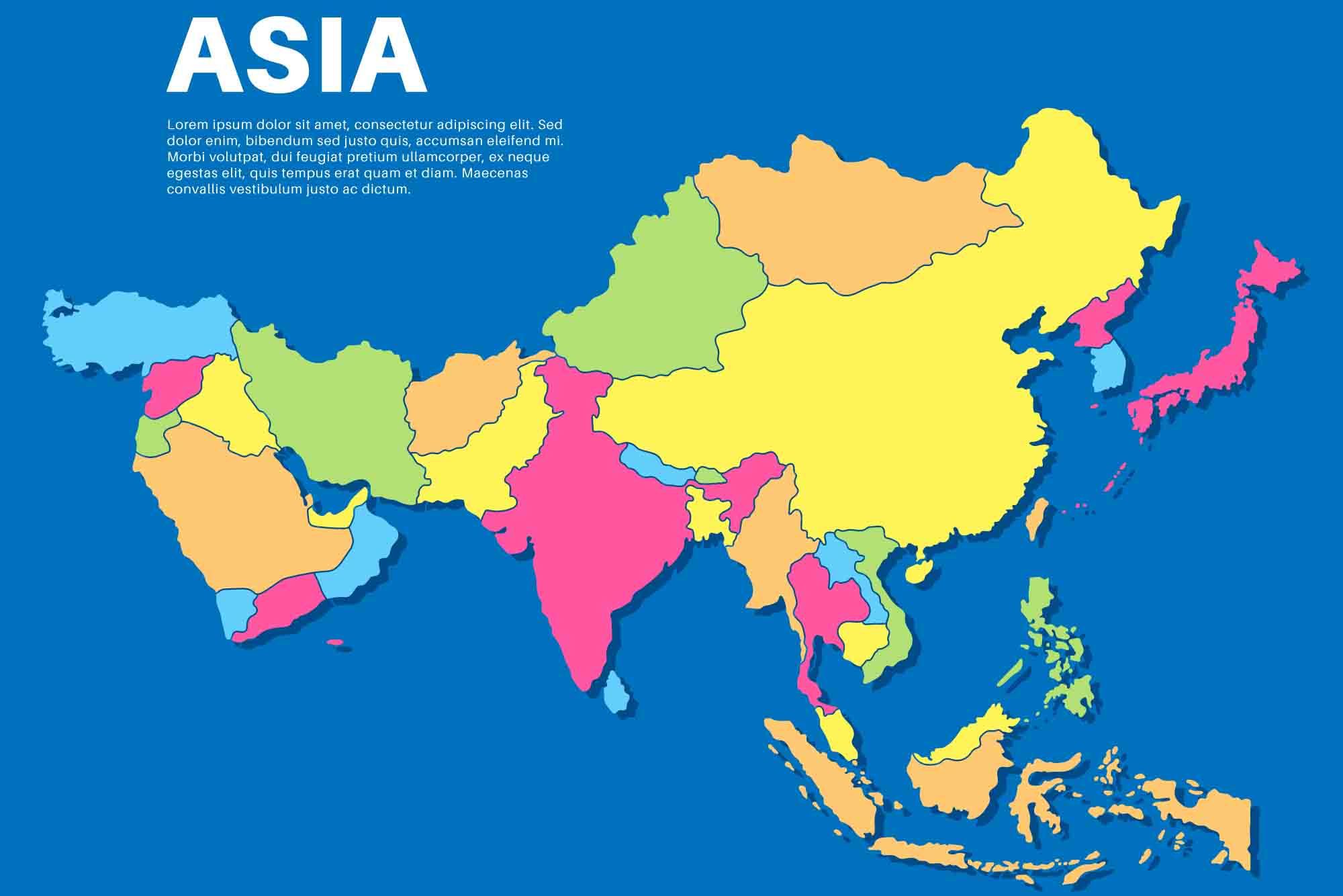 Pembagian Wilayah di Benua Asia beserta Negara di Dalamnya - Semua Halaman  - Adjar