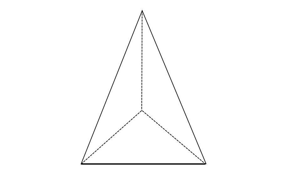 Лежащая пирамида рисунок. Конструктивный рисунок четырехгранной пирамиды. Линейное построение пирамиды. Линейное построение пирамиды. Лежащая пирамида рисунок.
