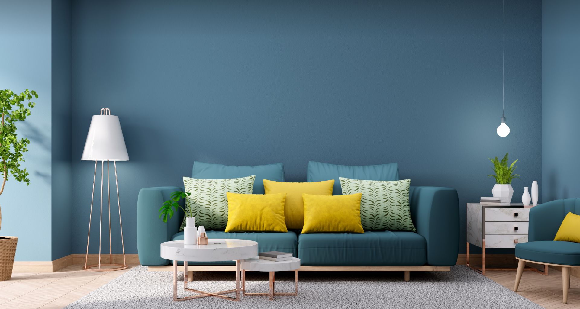 5 Inspirasi Warna Cat Ruang Tamu yang Cerah, Bikin Terlihat Lebih Luas