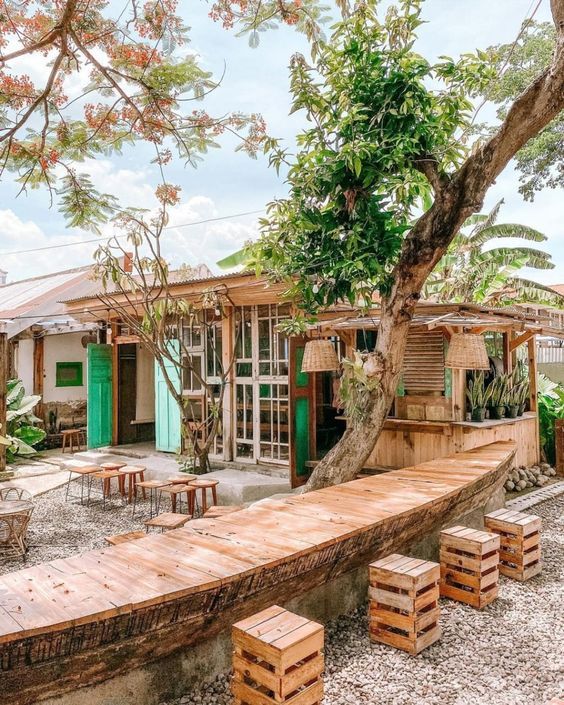 5 Inspirasi Desain Cafe Outdoor yang Instagramabel Beserta Gambarnya