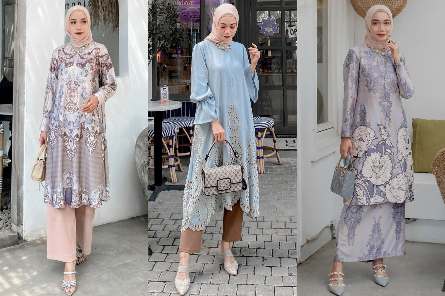 Inspirasi Tunik Lebaran Simpel Tapi Elegan dari Selebgram Uwie Mariska - Semua Halaman - Stylo