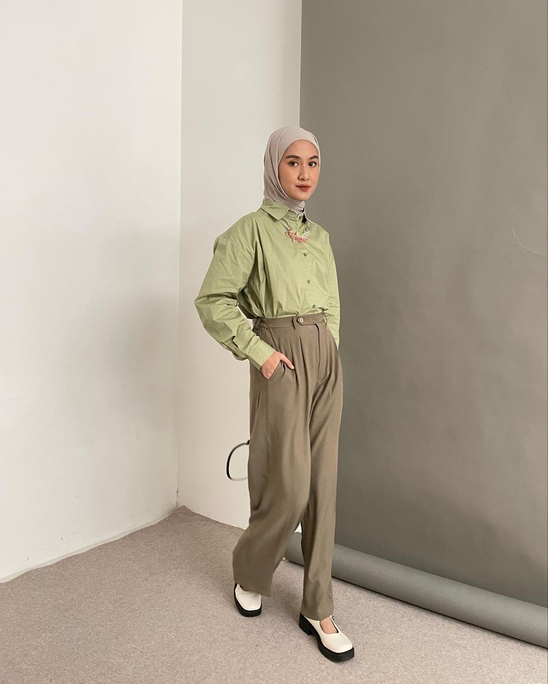 Baju smart casual hijab hotsell