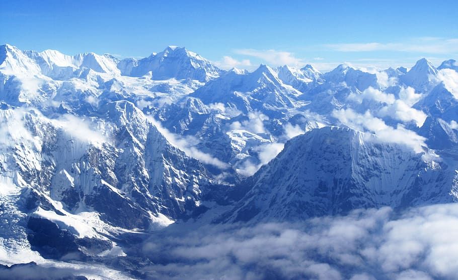 Sejarah Pegunungan Himalaya, Puncak Gunung Everest Dulunya Dasar Laut -  Semua Halaman - National Geographic