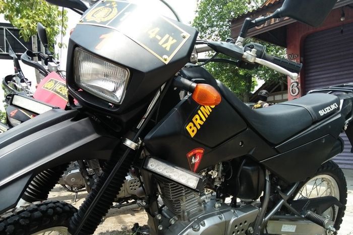 HUT Bhayangkara Ke 77 Intip Spek Suzuki DR200S Motor Trail Langka