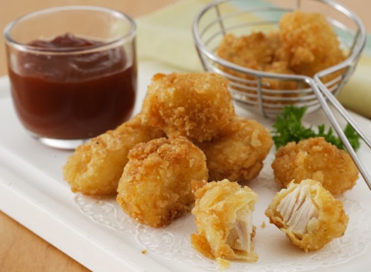 Resep Square Fried Chicken, Olahan Ayam Dengan Bentuk Mungil Untuk Makan Malam - Sajian Sedap
