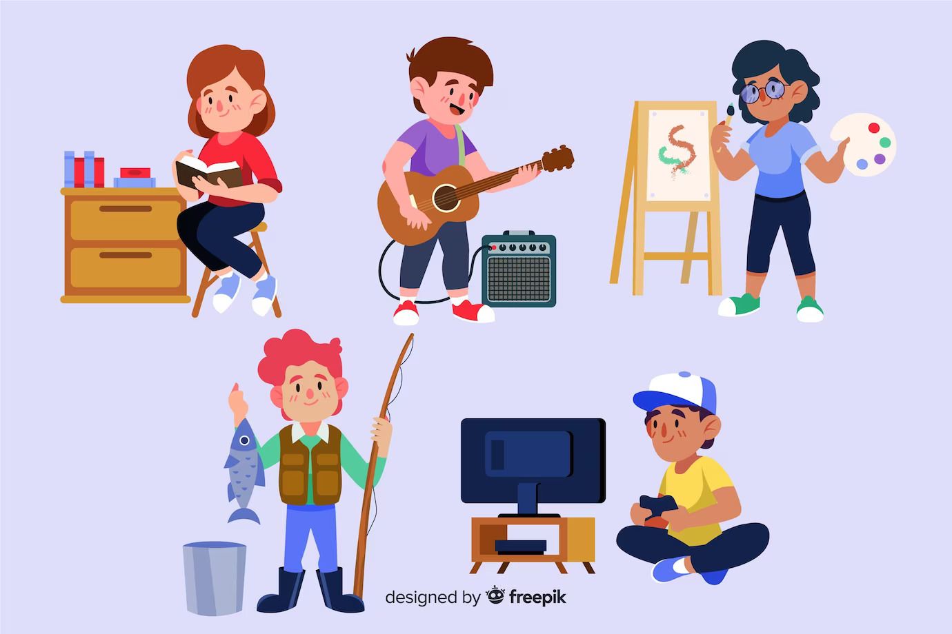 Ekspresi Diri Melalui Hobi dan 10 Manfaatnya, Bahasa Indonesia Kelas 5 SD - Semua Halaman - Kids