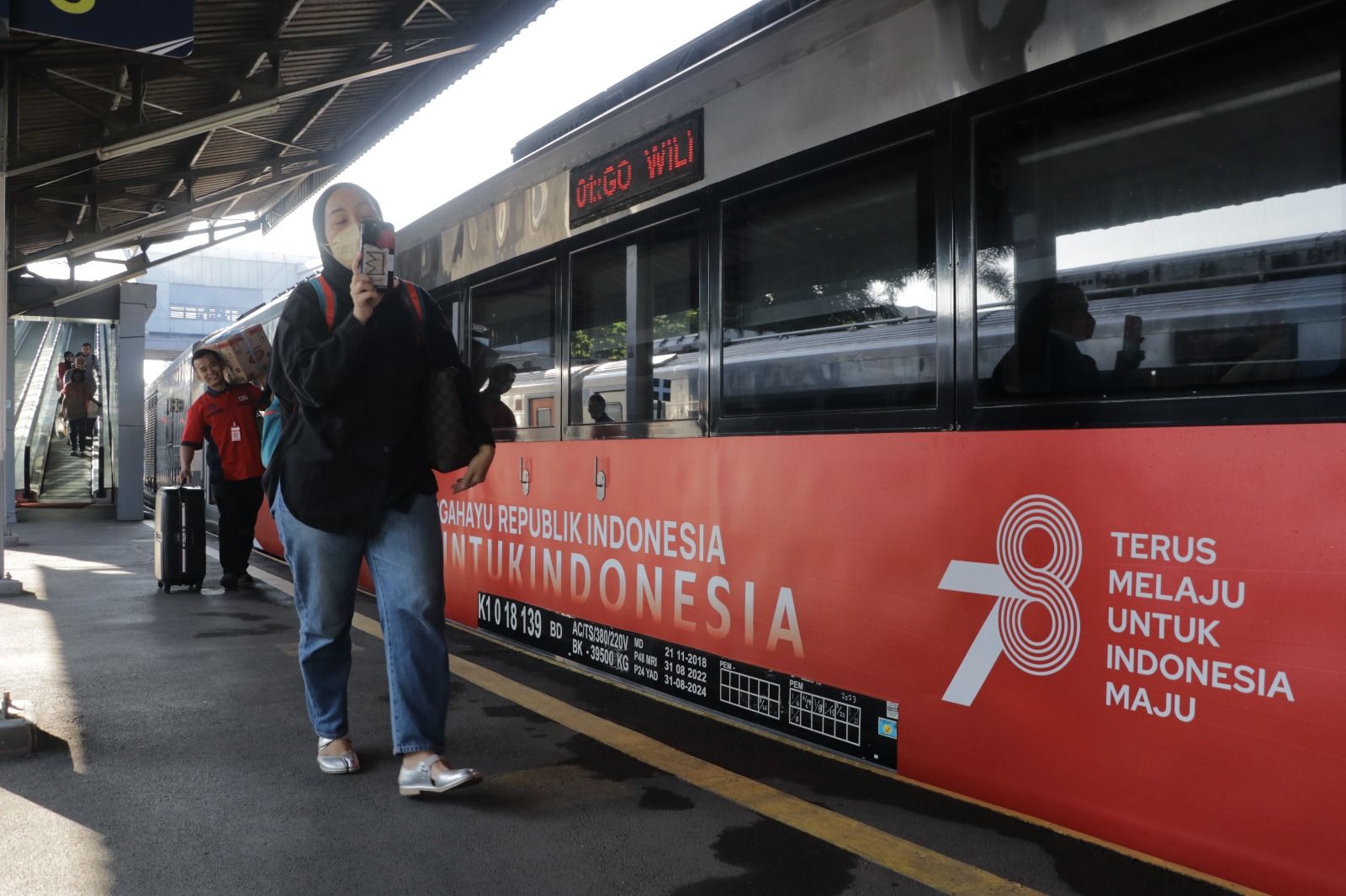 Kai Siapkan Livery Khusus Sambut Hut Ke 78 Kemerdekaan Republik