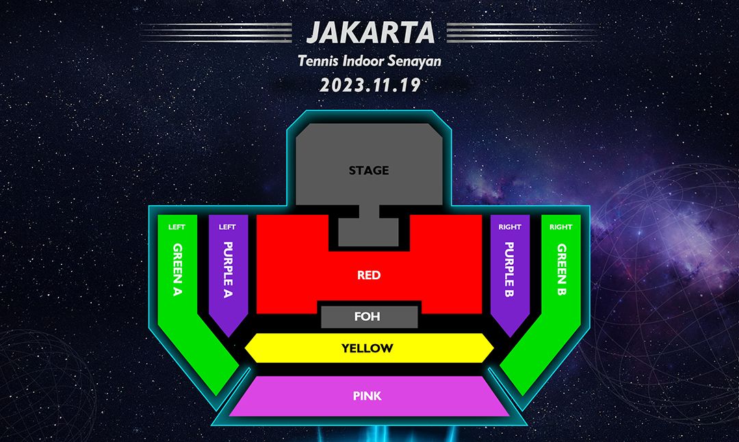 Harga Tiket Dan Seat Plan Konser IKON 2023 TAKE OFF Di Jakarta ...