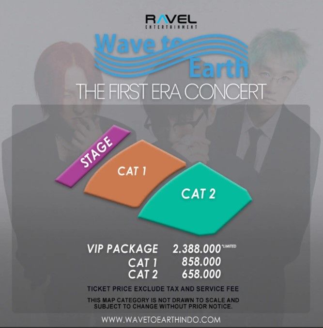 Harga Tiket dan Seat Plan Konser Wave to Earth 2025 di Jakarta Sonora.id