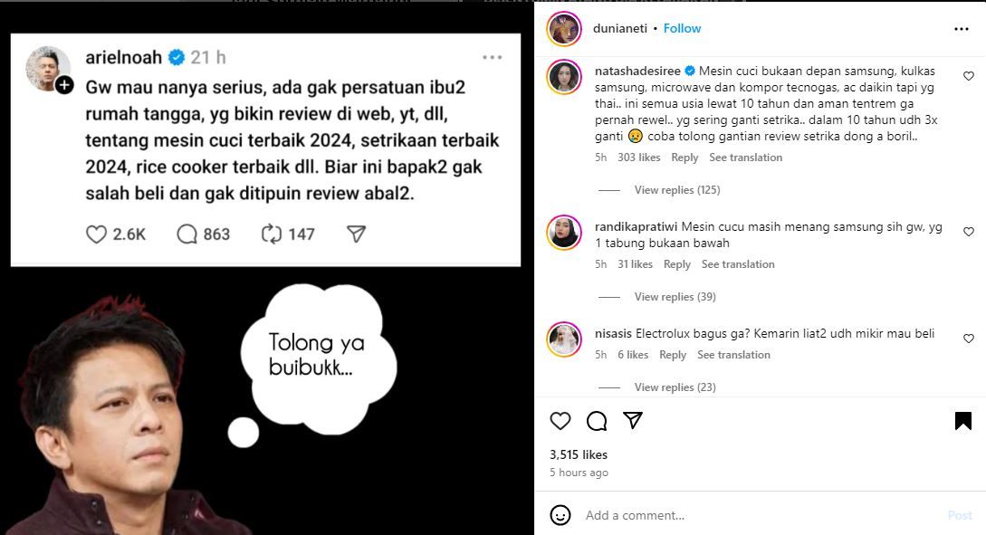 Mendadak Ariel Noah Ngeluh Kerap Ketipu Hal Ini Sampai Minta Bantuan  Persatuan Ibu-ibu Rumah Tangga: Ada Gak...