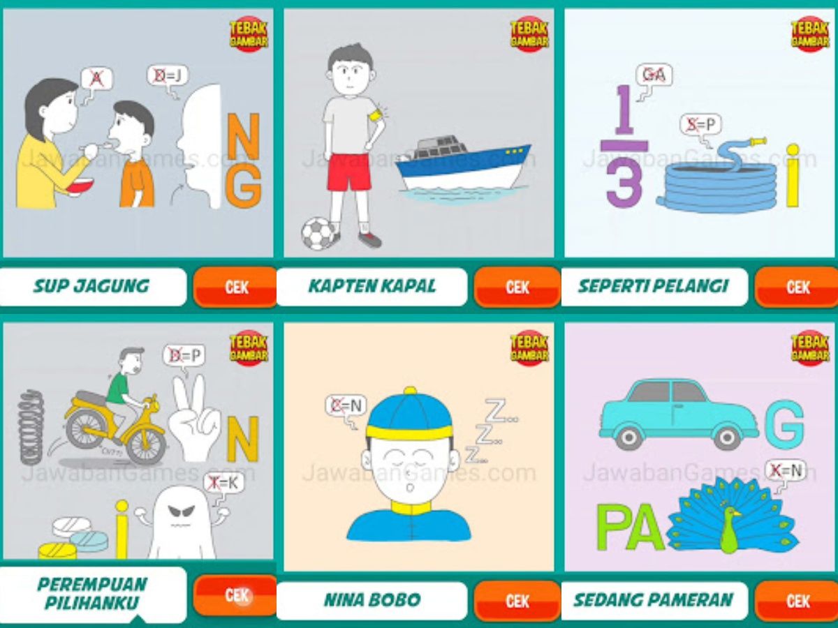 Kunci Jawaban Tebak Gambar Level 9