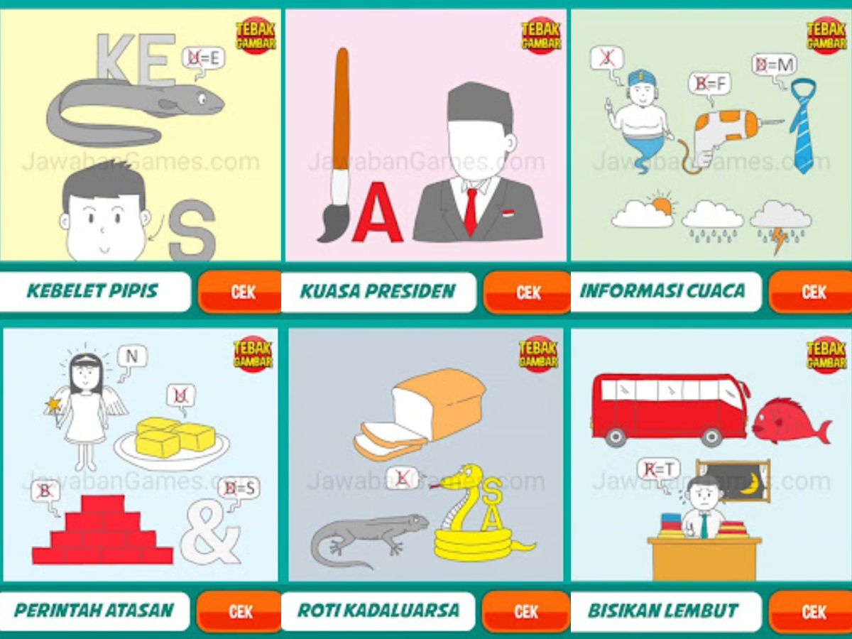 Kunci Jawaban Tebak Gambar Level 9