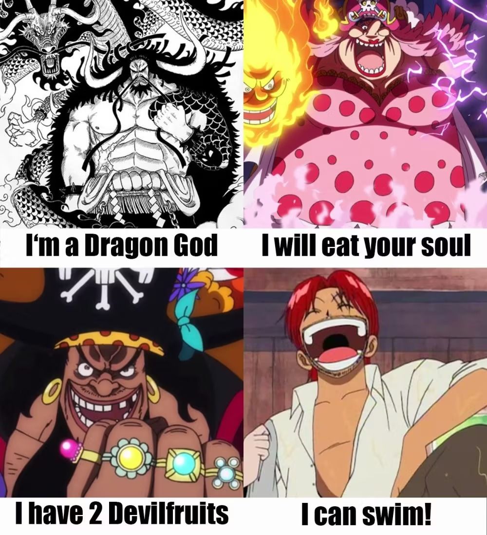 7 Meme Tentang Shanks One Piece Karakter Fiksi Yang Fansnya Nyata