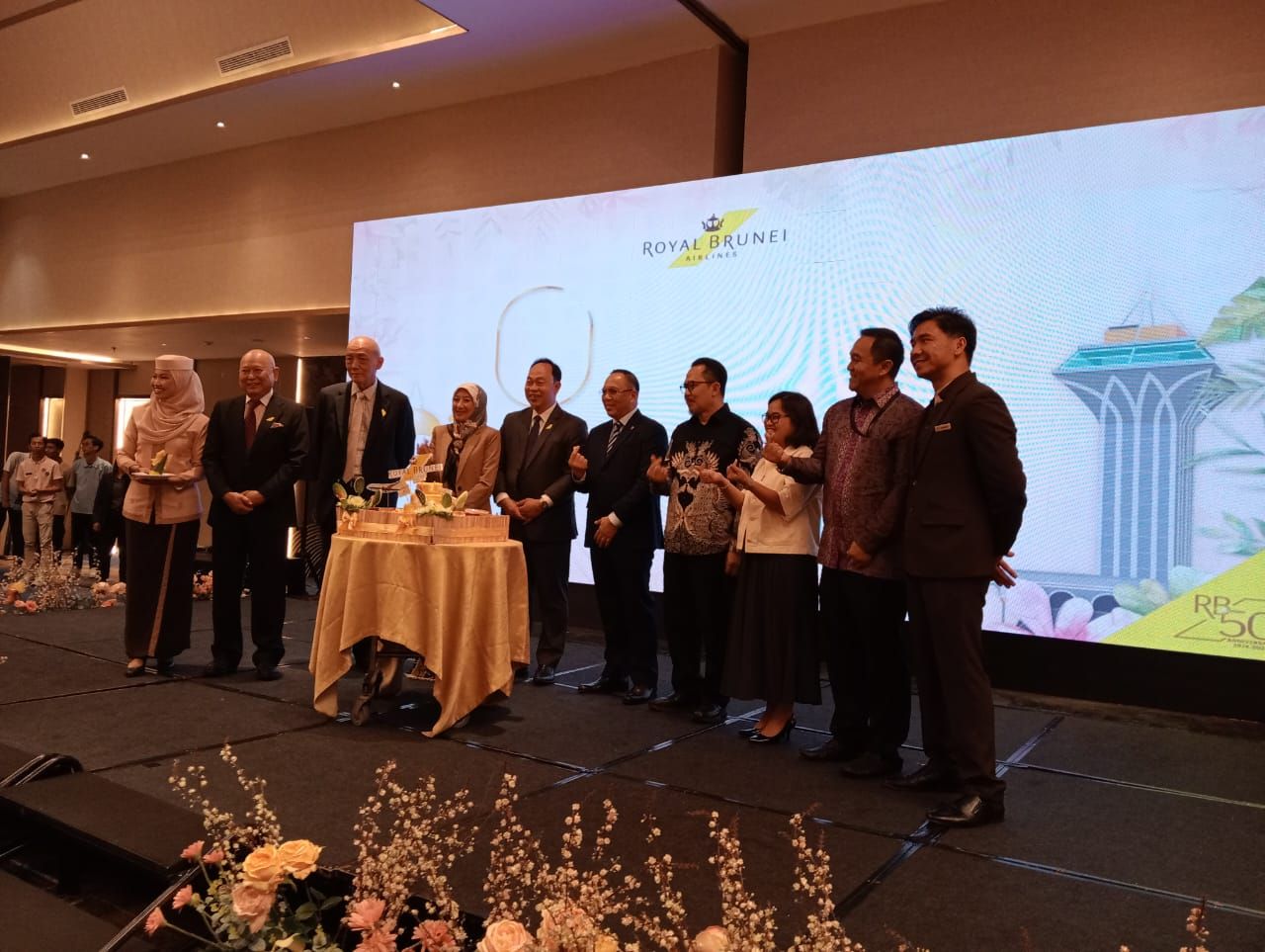 Launching rute Brunei &ndash; Balikpapan di Nusantara Ballroom Hotel Astara Balikpapan Jumat 21 Februari 2025 