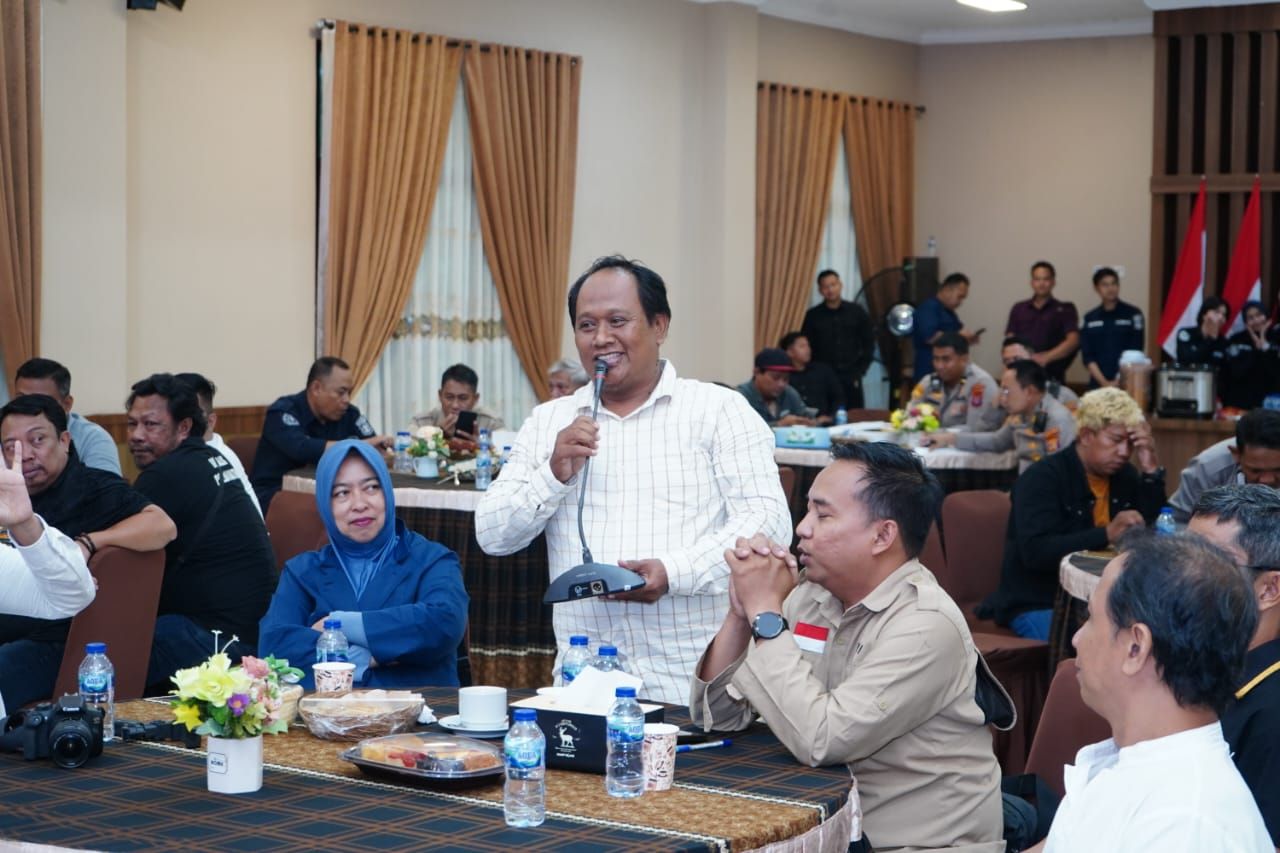 Sesi diskusi awak media bersama Kapolda Kaltim, Selasa 27 Mei 2025