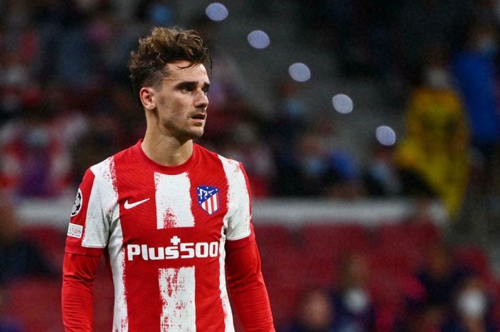 Penyerang Atletico Madrid, Antoine Griezmann, bakal berhadapan dengan Barcelona pada pekan ke-8 Liga Spanyol 2021-2022.