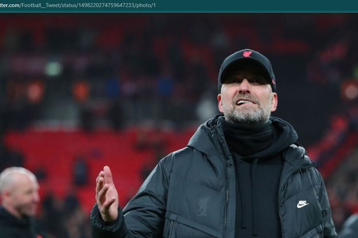 Pelatih Liverpool, Juergen Klopp, mengomentari hasil undian semifinal Piala FA yang mempertemukan timnya dengan Manchester City.