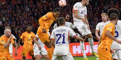 Hasil UEFA Nations League - Duel Tetangga Lawan Belgia, Belanda Menang Berkat Gol Tunggal Virgil van Dijk