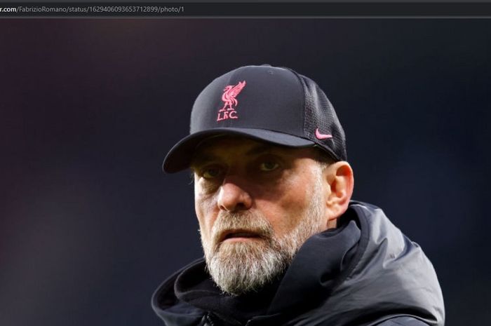 Pelatih Liverpool, Juergen Klopp isyaratkan mundur dari persaingan tiket Liga Champions 2023-2024.