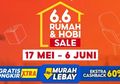 Shopee 6.6 Rumah & Hobi Sale Hujan Diskon, Ada Extra Cashback 60%