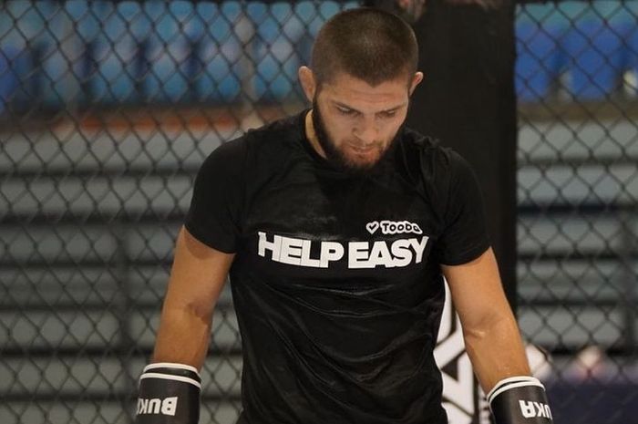 Pensiunan petarung UFC, Khabib Nurmagomedov.