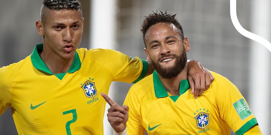 Timnas Brasil Coret Nama Neymar dari Skuad Kualifikasi Piala Dunia