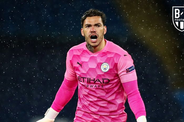 Ederson tampil memukau saat Manchester City menaklukkan Paris Saint-Germain (PSG) dalam laga leg kedua semifinal Liga Champions 2020-2021, Selasa (4/5/2021)