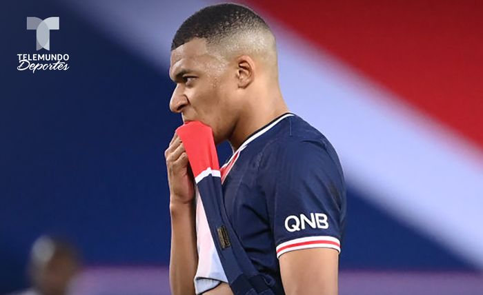 Wonderkid PSG, Kylian Mbappe, saat melawan AS Monaco di Parc des Princes dalam laga pekan ke-26 Liga Prancis 2020-2021, Senin (22/2/2021) pukul 03.00 WIB. 