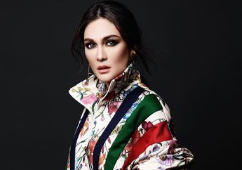 Lihat Gaya Seksi Luna Maya Pakai Jumpsuit Merah Mahal Seharga 40 Juta Rupiah, Cantik Banget!