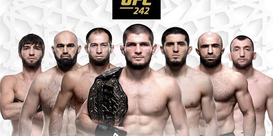 UFC 242 - 5 Statistik Menarik Seputar Duel Khabib Nurmagomedov Vs Dustin Poirier