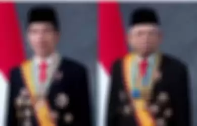 Foto resmi Presiden Joko Widodo dan Wakil Presiden Ma'ruf Amin.