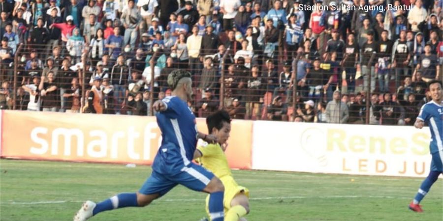 Hasil Liga 2 2019, PSIM Yogyakarta Takluk di Kandang dari Persik
