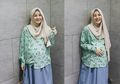 Inspirasi Baju Hamil Muslim Ala Natasha Rizky, Tetap Cantik dan Kece dengan Perut yang Makin Membesar!