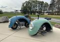 Lucu Abis, Cowok Ini Sulap Spakbor VW Beetle Jadi Body Sepeda Motor