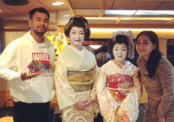 Demi Makan Malam Mewah Bersama Geisha, Raffi Ahmad dan Nagita Slavina Sampai Sewa Kapal Pribadi di Jepang