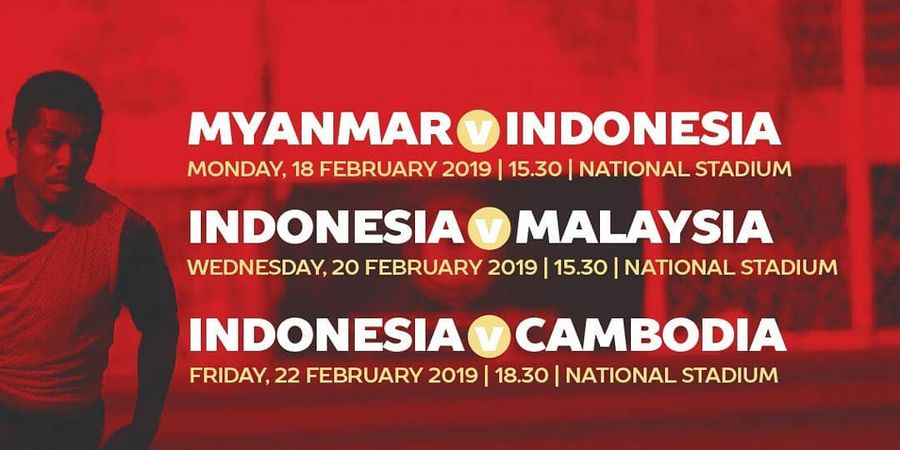 Susunan Pemain Timnas U-22 Indonesia untuk Hadapi Myanmar